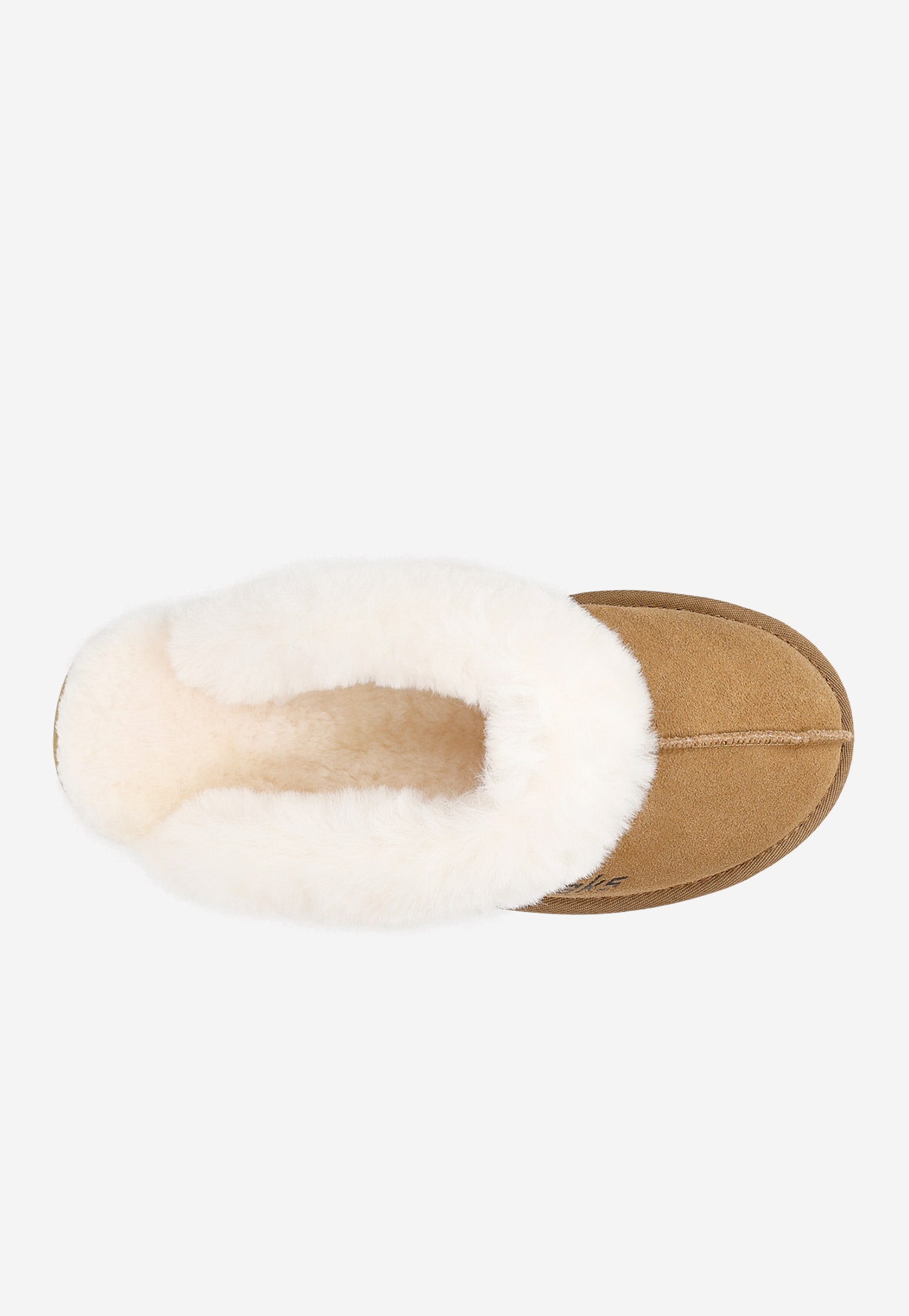 Kapcie RELAKS jasnobrązowe z wełną merino