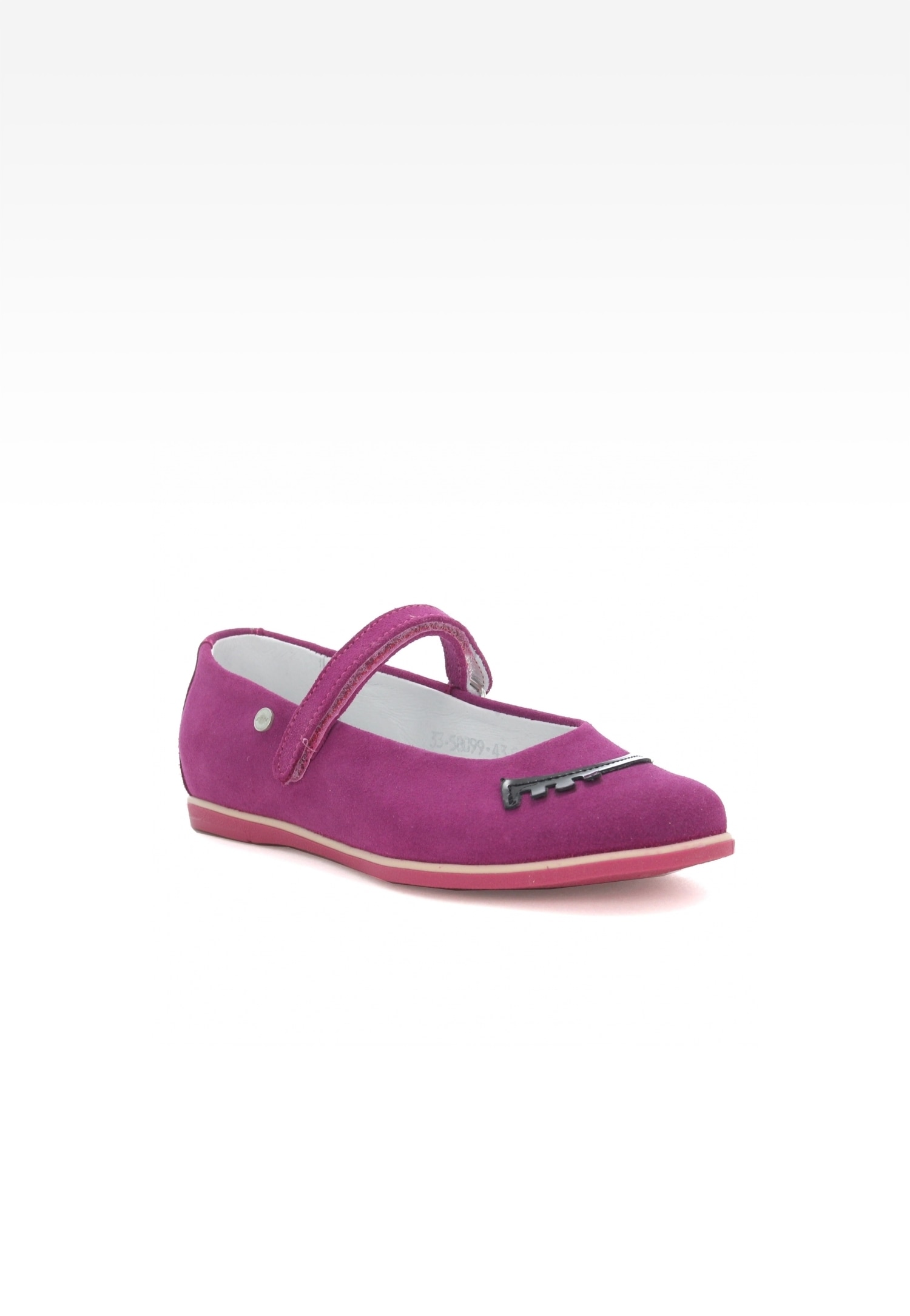 Wizytowe BARTEK W-58099/SLVX, dla dziewcząt, fioletowy