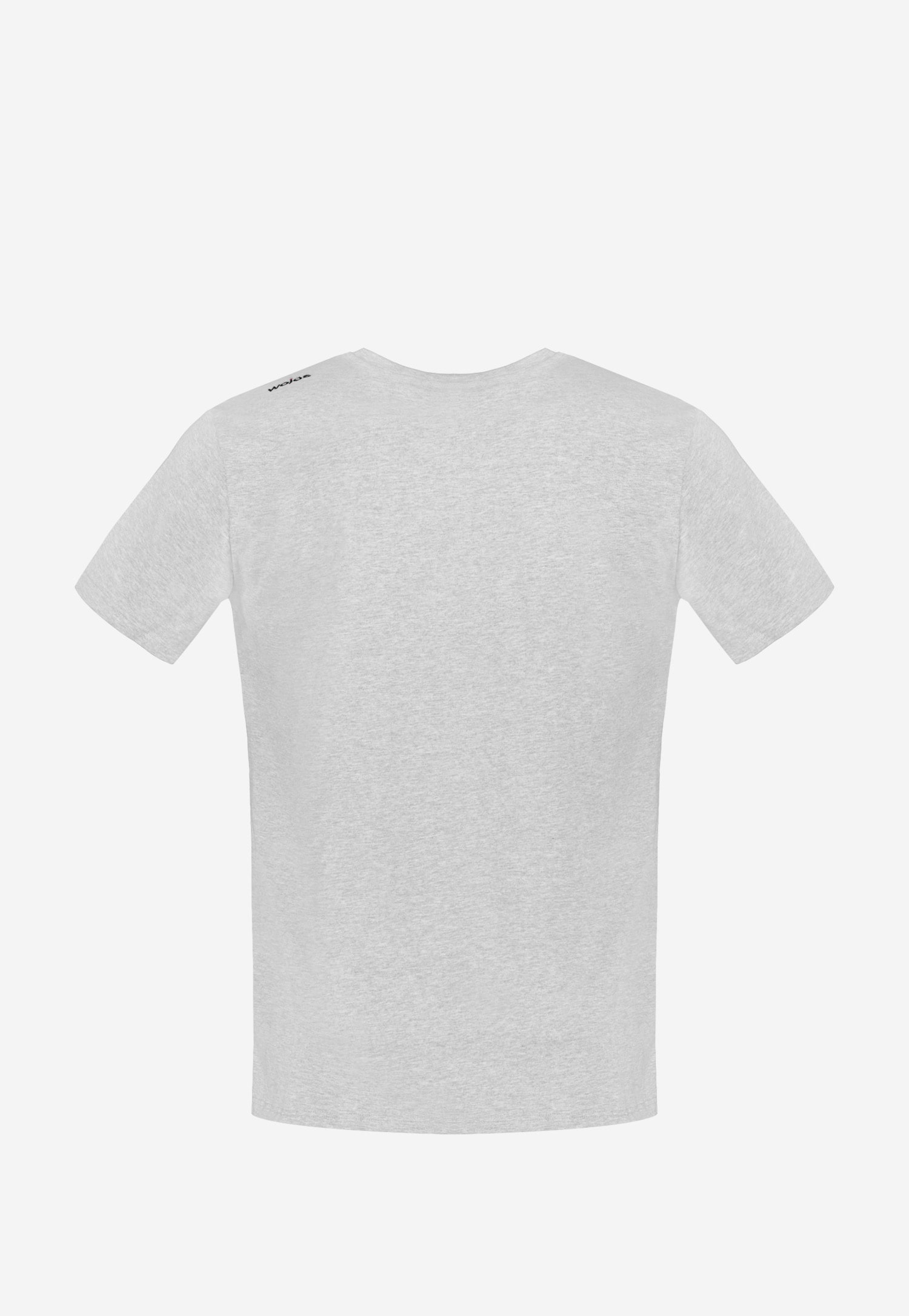 Popielata koszulka męska U