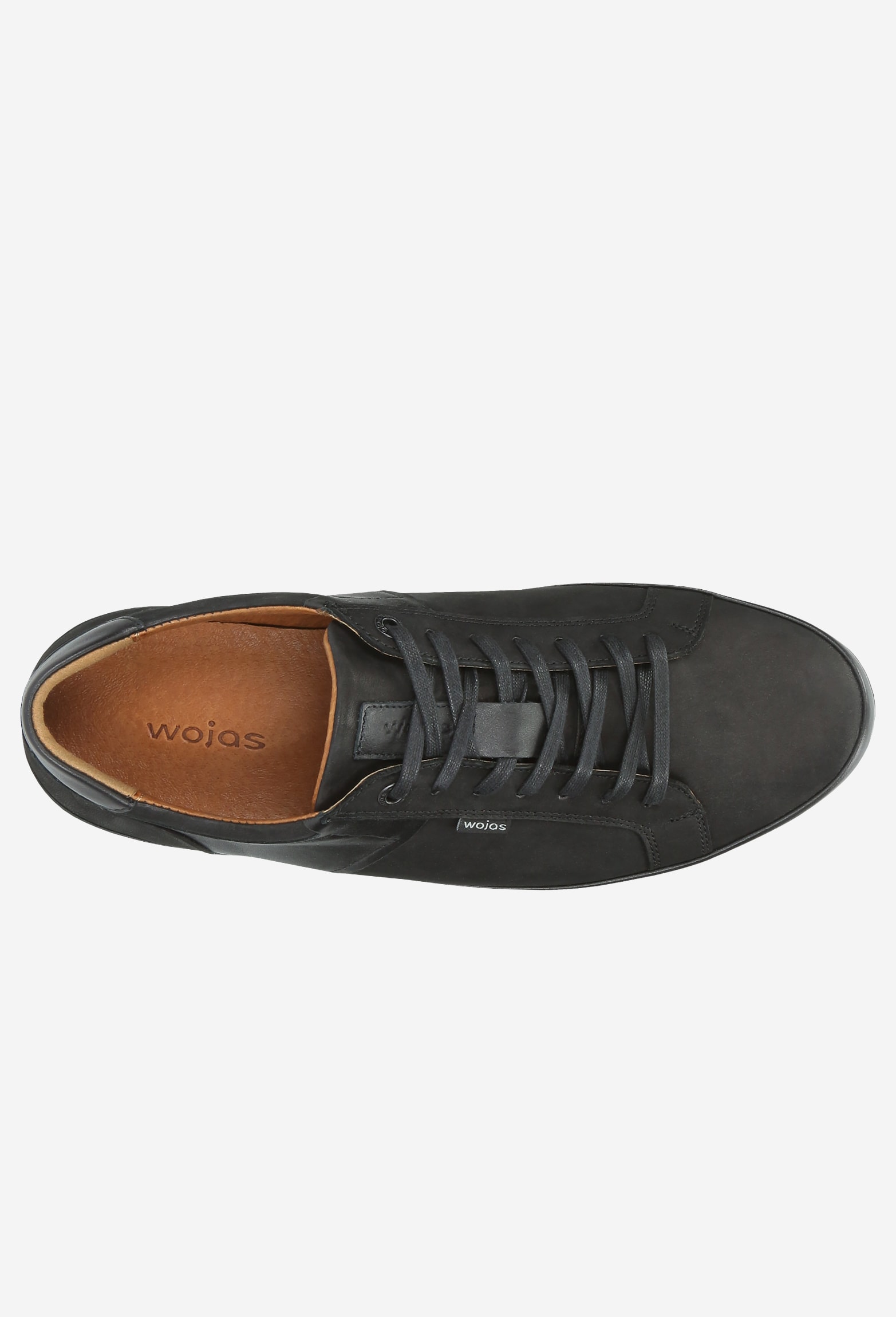 Czarne półbuty męskie