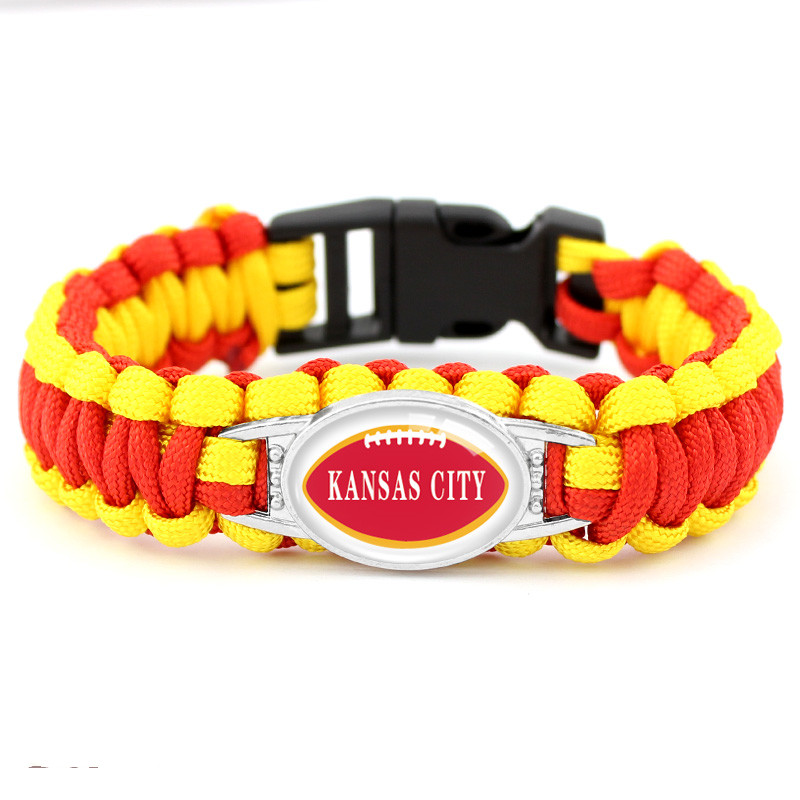 American Football Bracelet - Team KANSAS CITY