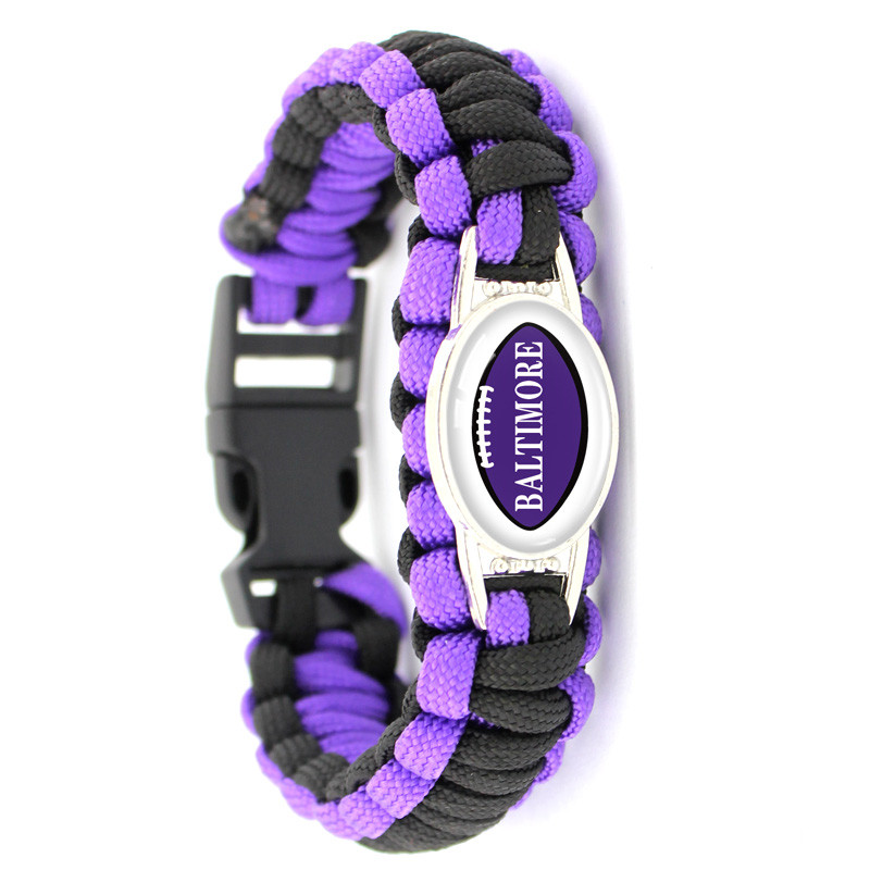 American Football Bracelet - Team BALTIMORE