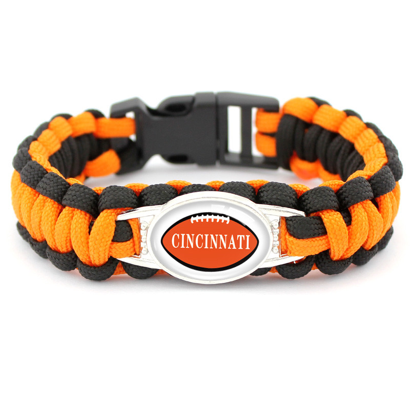 American Football Bracelet - Team CINCINNATI