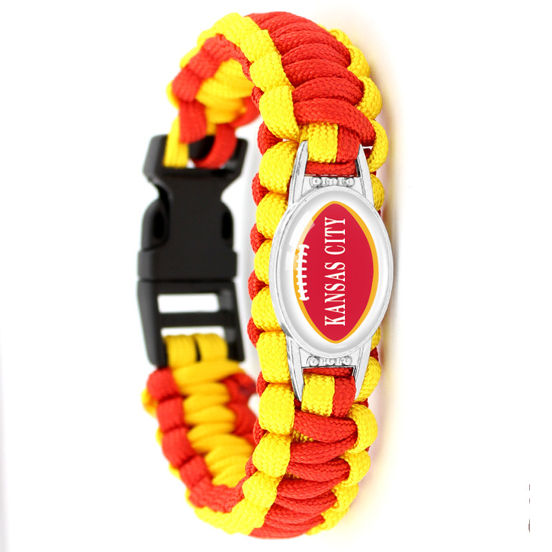 American Football Bracelet - Team KANSAS CITY