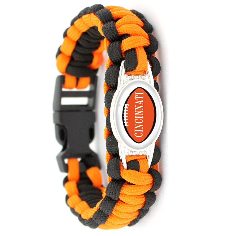 American Football Bracelet - Team CINCINNATI
