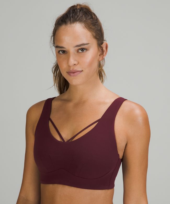 Strappy Nulu Yoga Bra Light Support, C/D Cup
