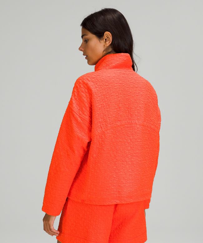 Rippled Full Zip Jacket