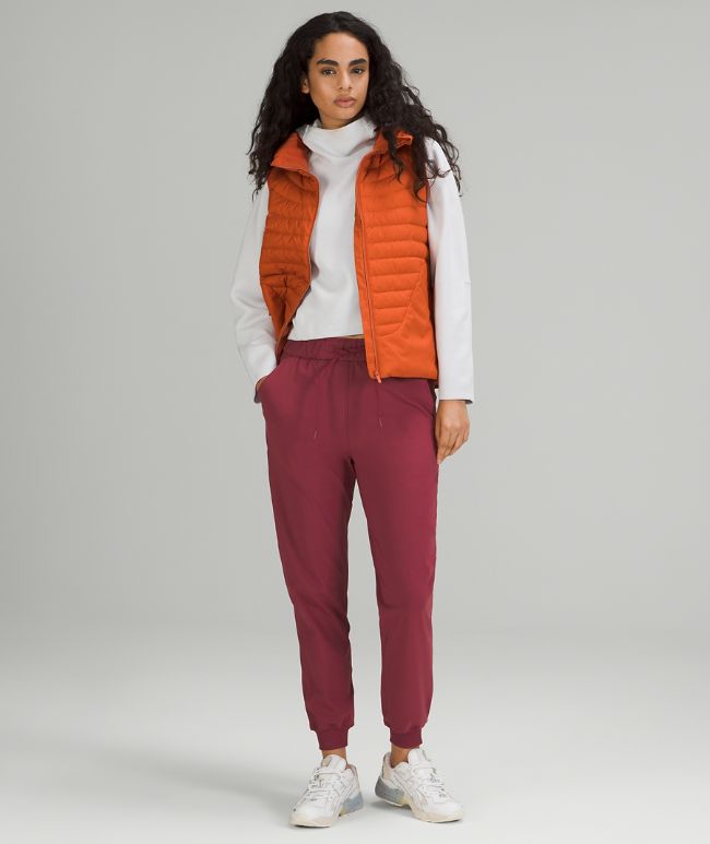 Stretch High-Rise Jogger Shorter Length