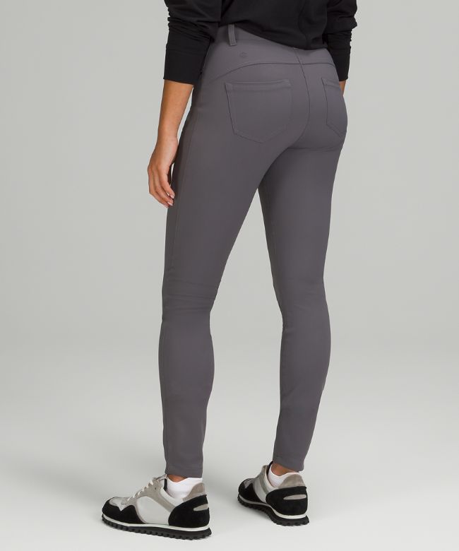 City Sleek Slim-Fit 5 Pocket High-Rise Pant