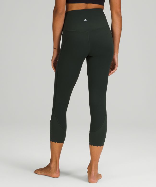 lululemon Align Scalloped Hem High-Rise Crop 23