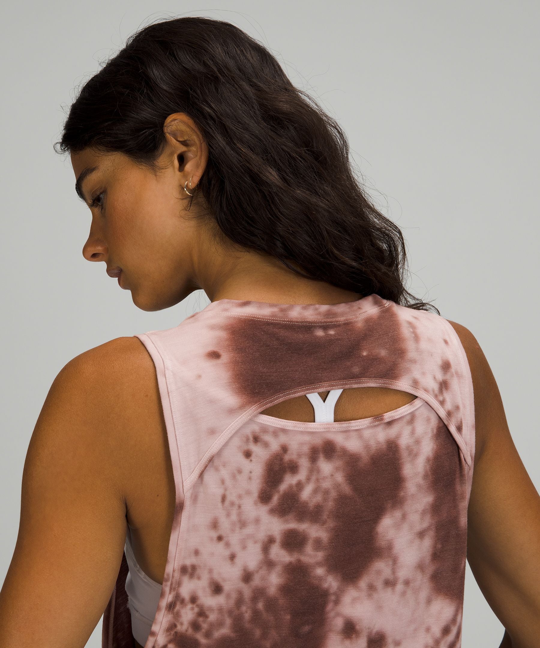 Cut Back Crop Tank Top