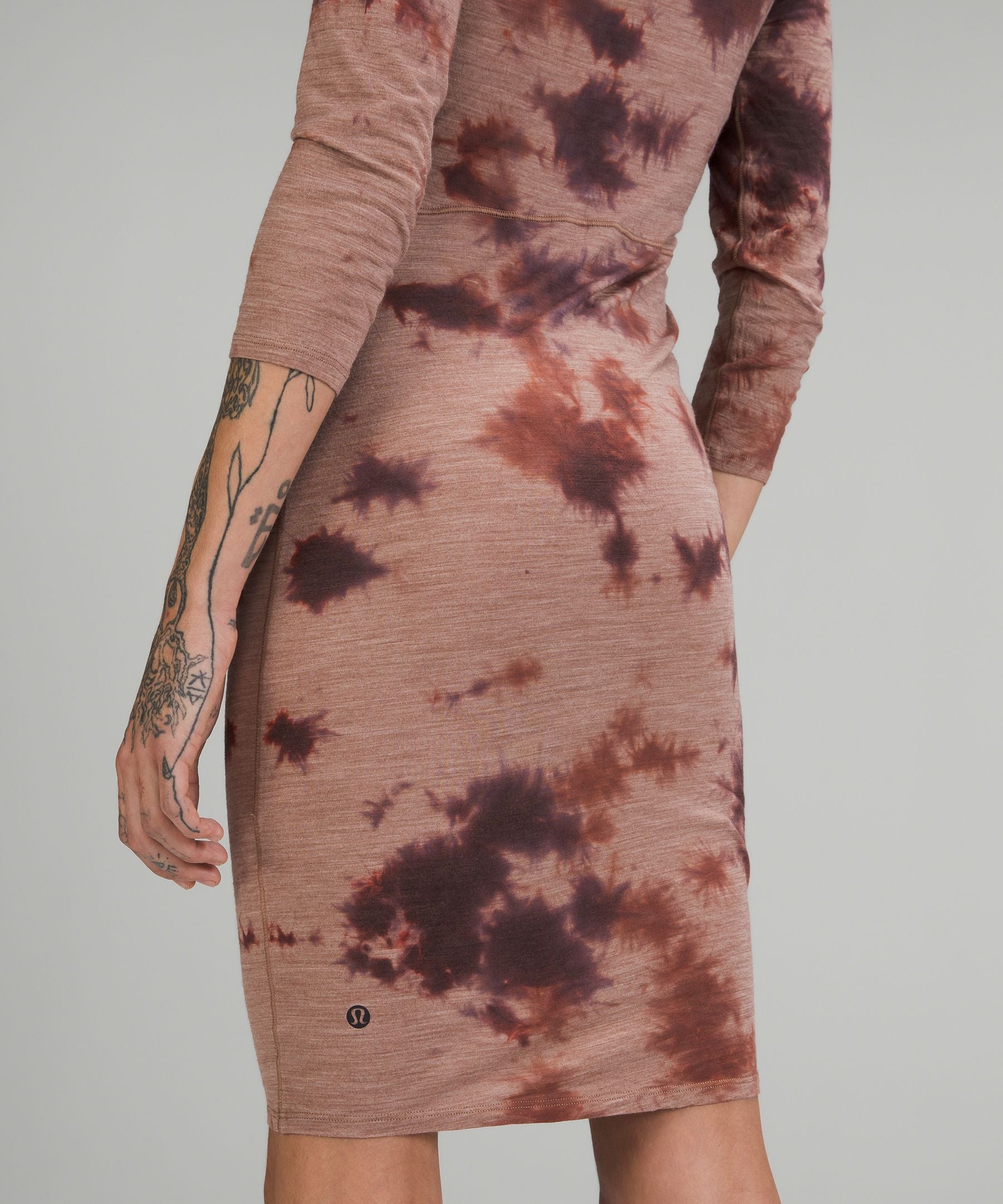 lululemon lab Wool-Blend Tie Dye Dress Online Only