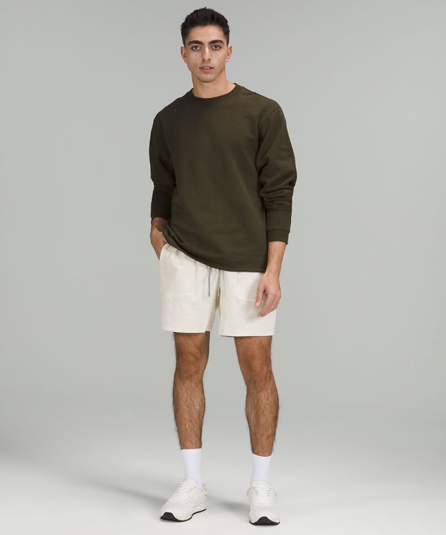 French Terry Oversized Long Sleeve Crew