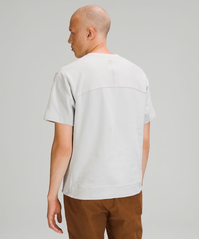 French Terry Oversized Short Sleeve Crew