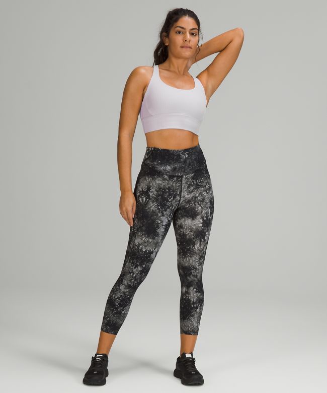 Energy Longline Bra Ribbed Luxtreme Medium Support,  Cups