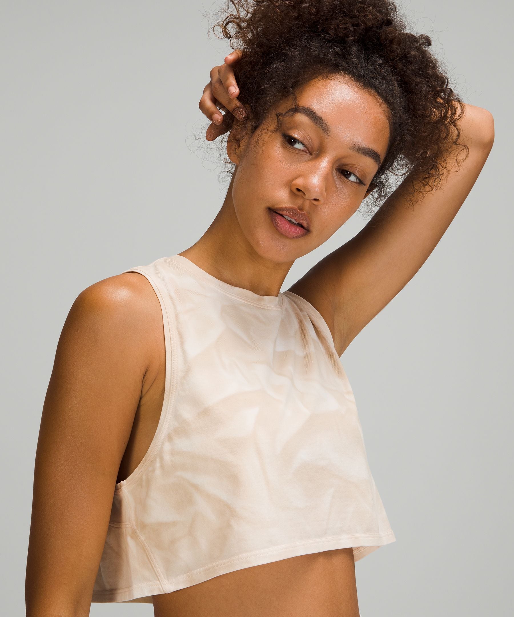 LA Super-Crop Muscle Tank Top