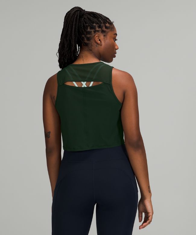 Sculpt Cropped Tank Top