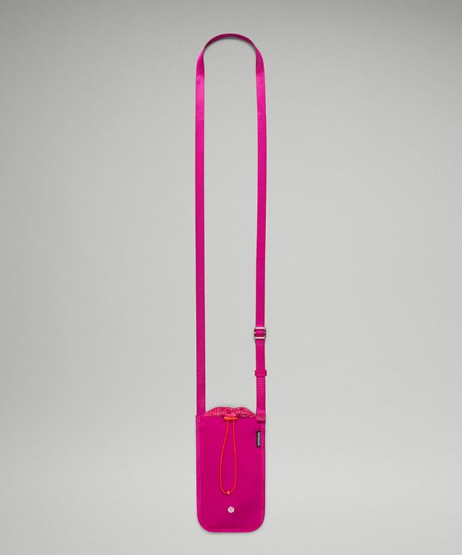 Drawcord Top-Cinch Crossbody Bag