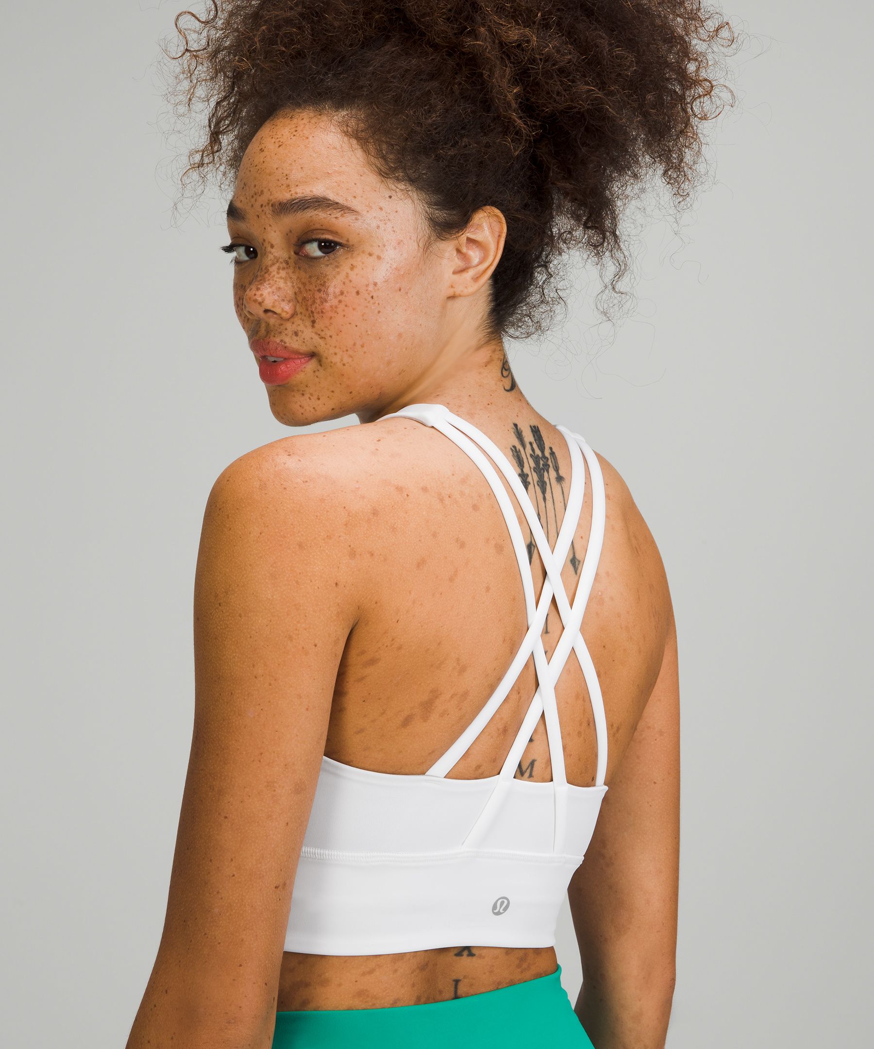 Energy Bra High-Neck Longline Tough Medium Support, B Cups