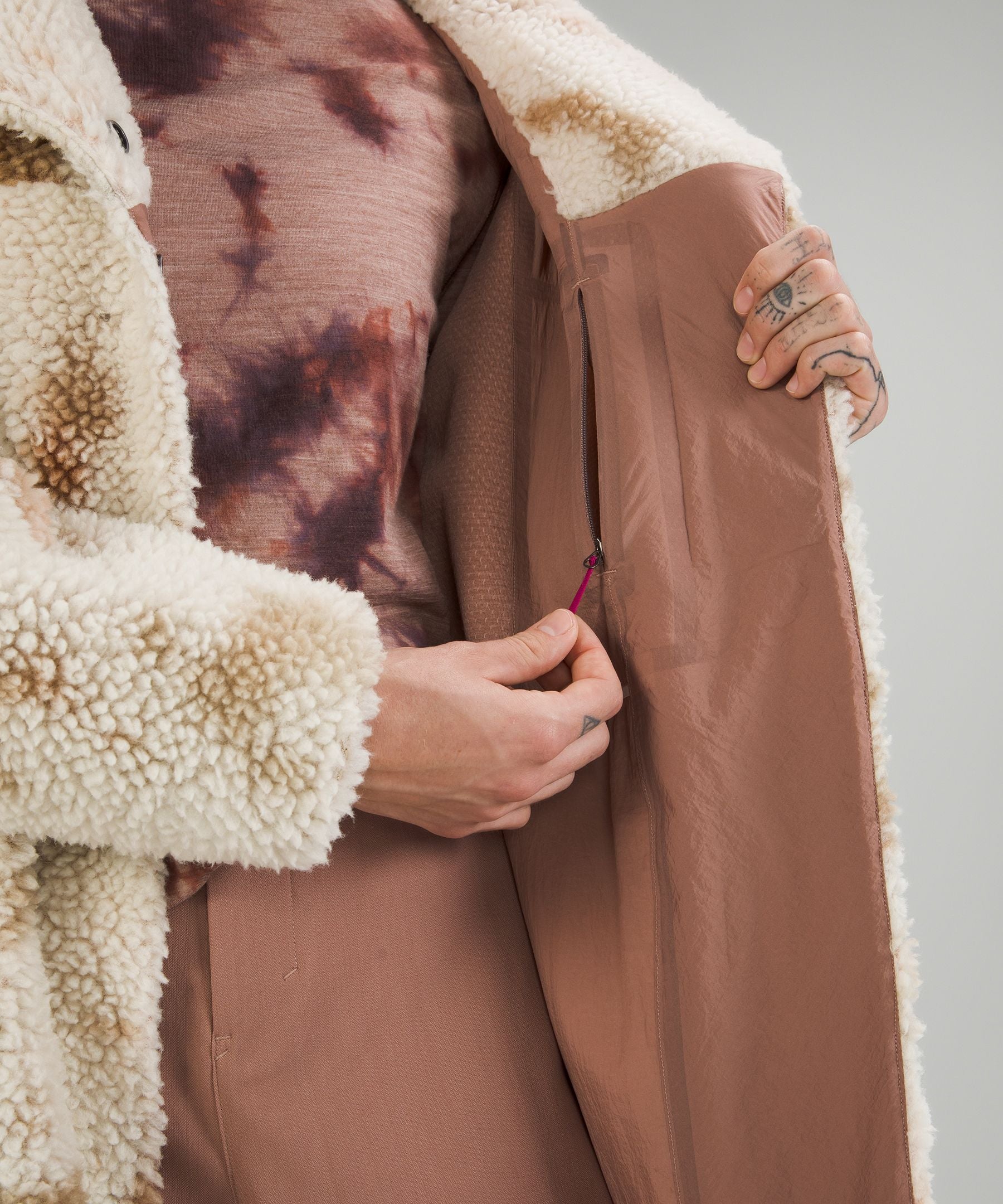 lululemon lab Textured Fleece Coat