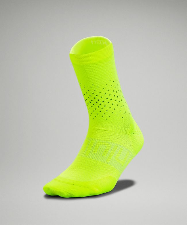 Power Stride Crew Sock Reflective
