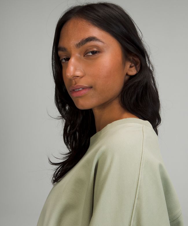 LA Oversized Boxy Crew