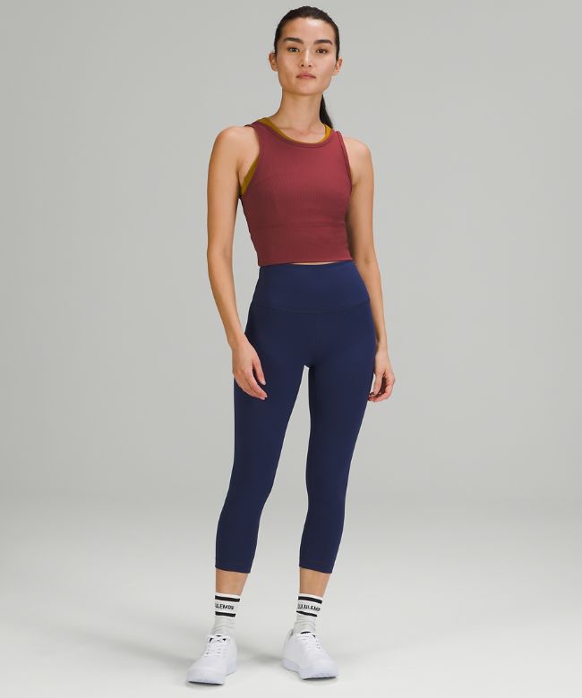 Power Pivot Tank Top Rib