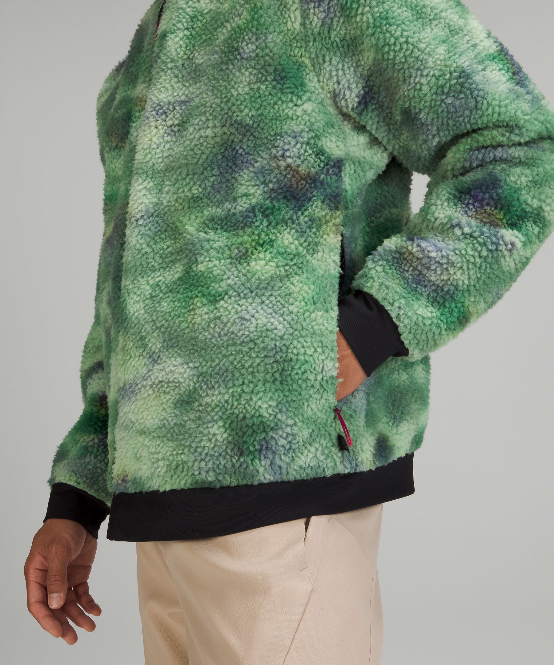 lululemon lab Textured Fleece Bomber Jacket