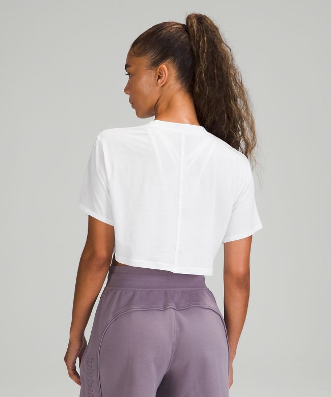 All Yours Cropped Graphic T-Shirt