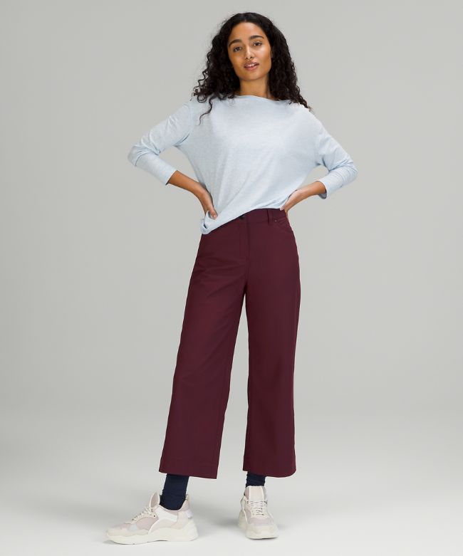 City Sleek 5 Pocket Wide Leg Pant