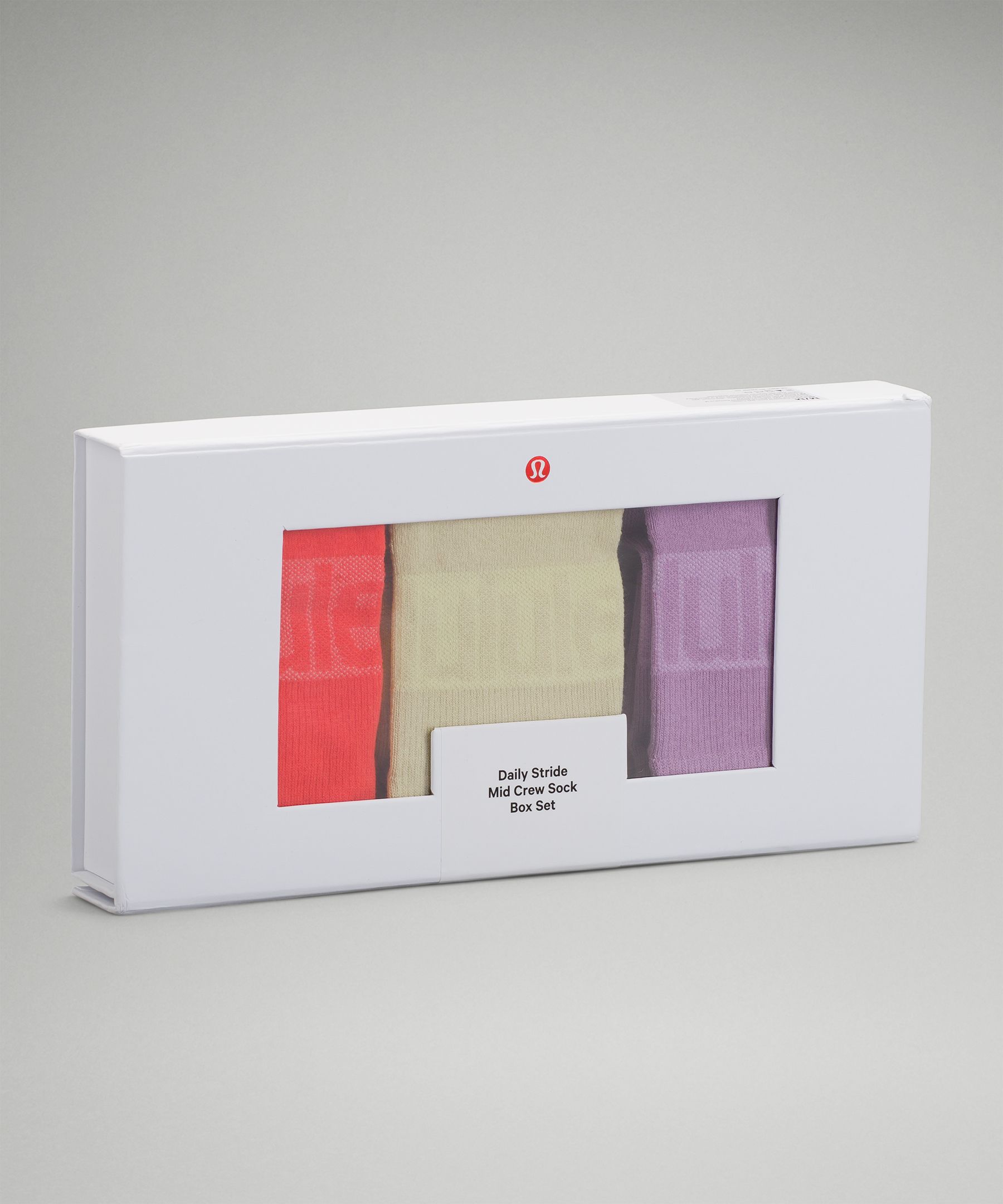 Daily Stride Mid-Crew Sock 3 Pack Box Set