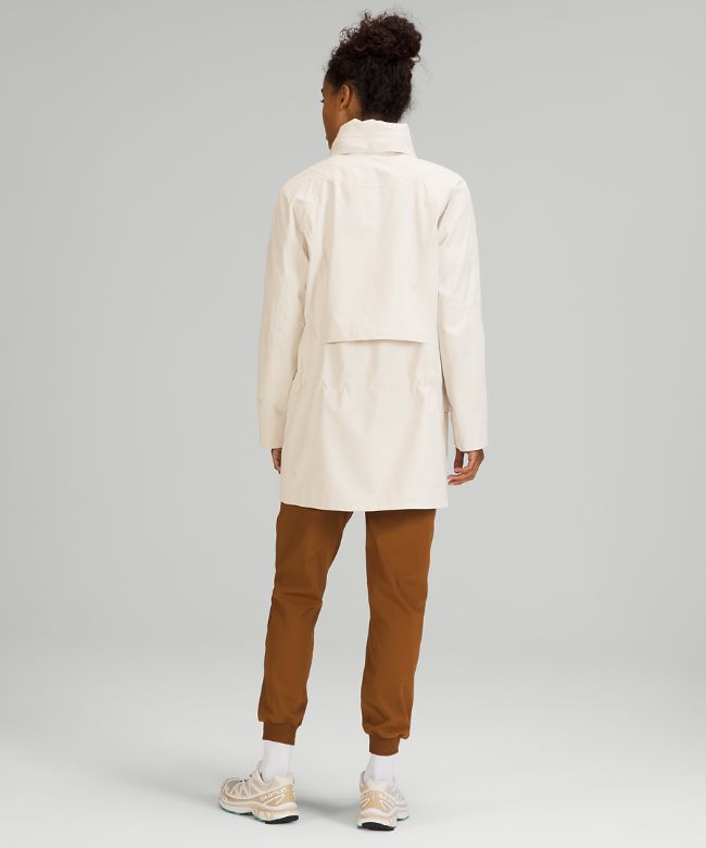 StretchSeal Relaxed-Fit Long Rain Jacket