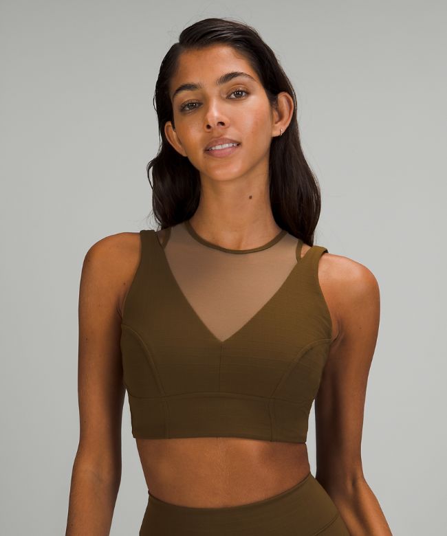 lululemon lab Mesh High-Neck Bra