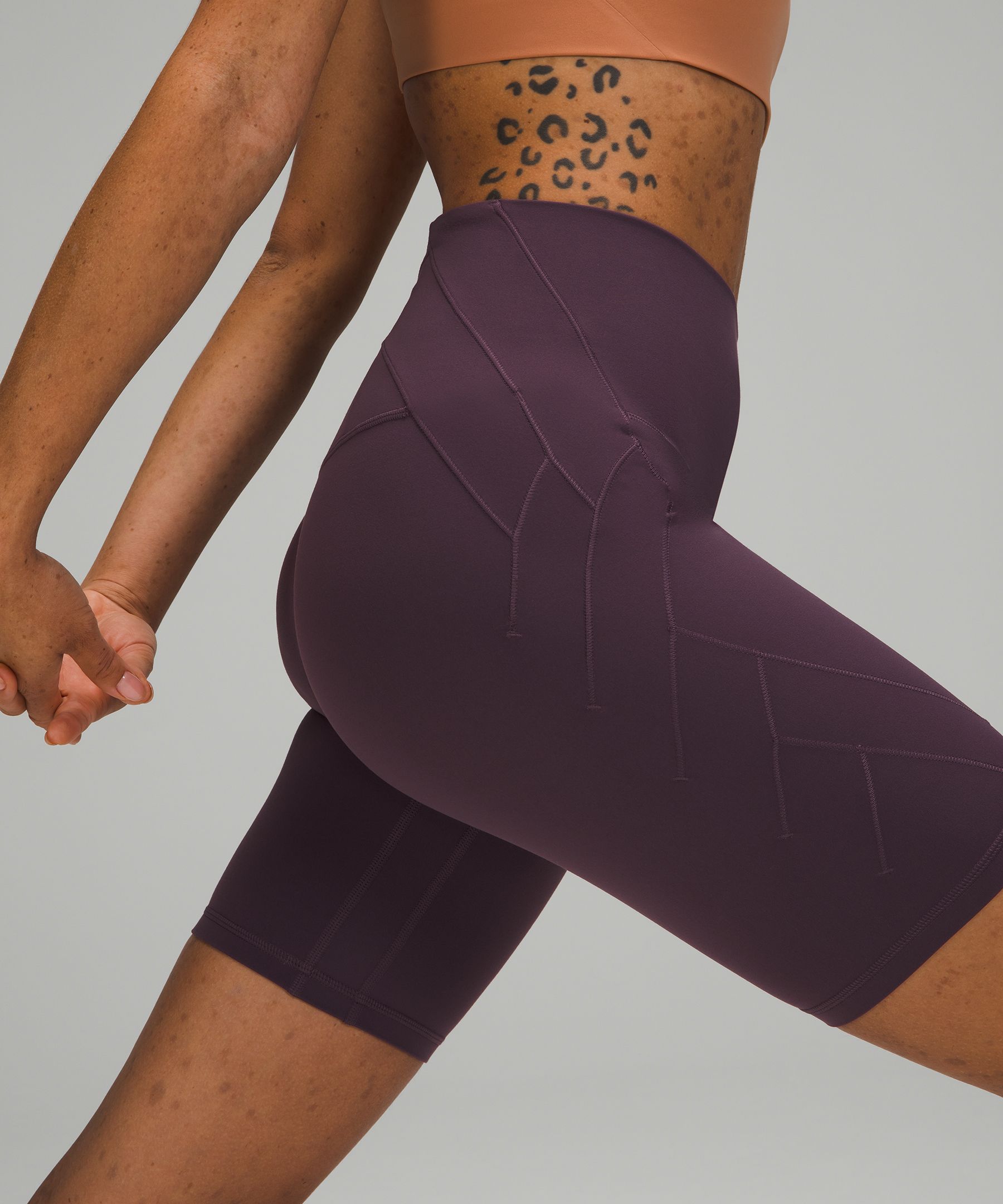 Nulu Fold High-Rise Yoga Short 8 Online Only