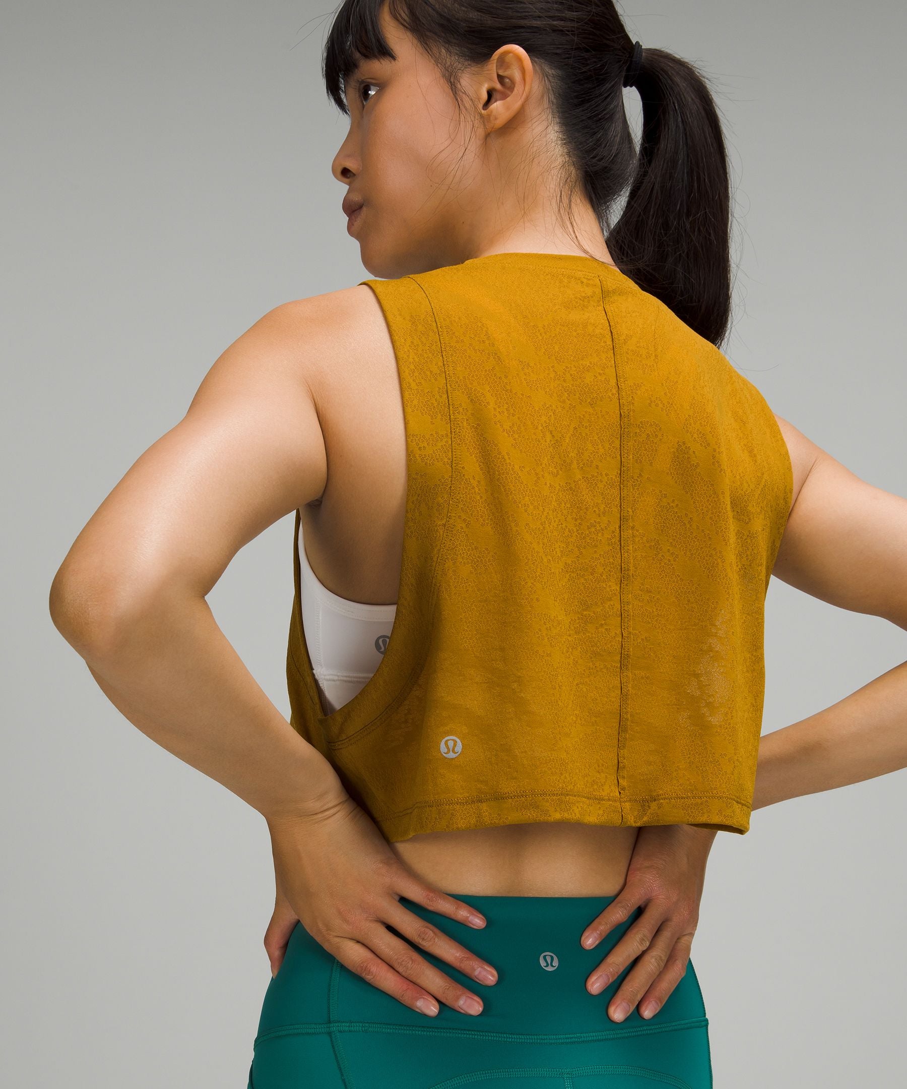 All Yours Crop Tank Top Train