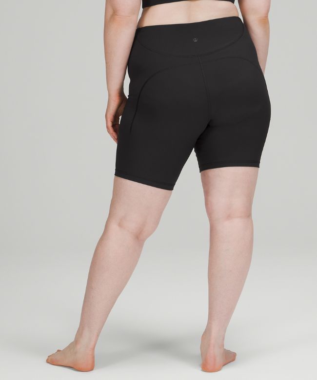 Ribbed Contoured High-Rise Short 8