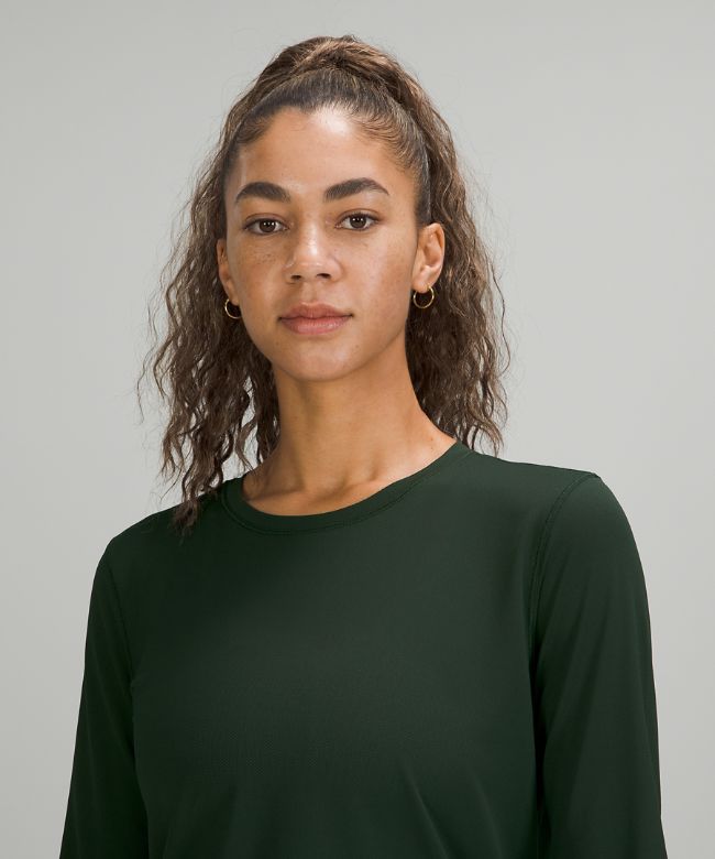 High Neck Running and Training Long Sleeve Shirt Online Only