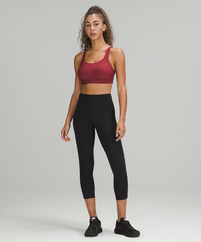 Swift Speed High-Rise Crop 23 Brushed Luxtreme