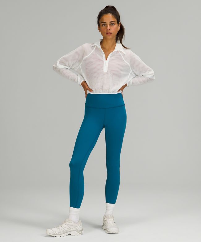 Reversible Mesh 1/2 Zip