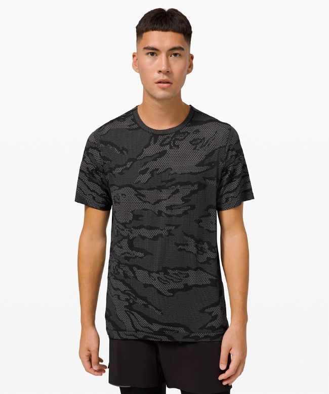 Metal Vent Breathe Short Sleeve Shirt Beijing