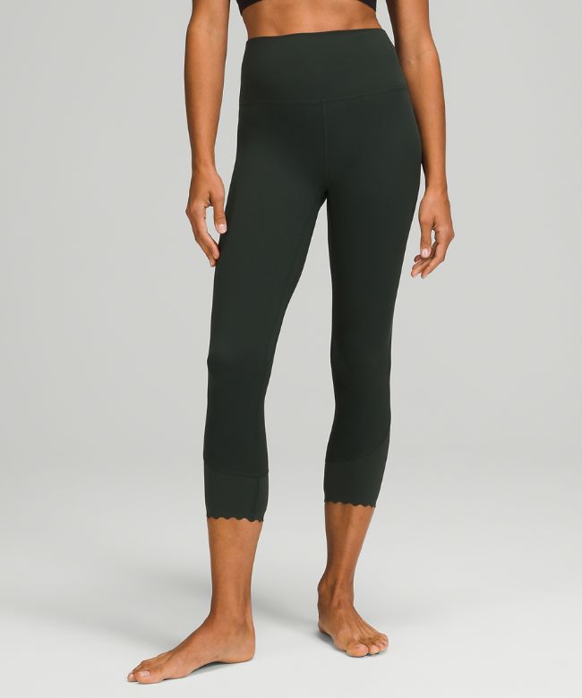 lululemon Align Scalloped Hem High-Rise Crop 23