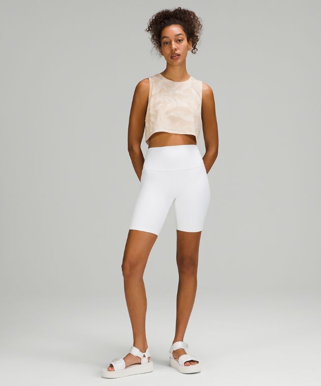 LA Super-Crop Muscle Tank Top