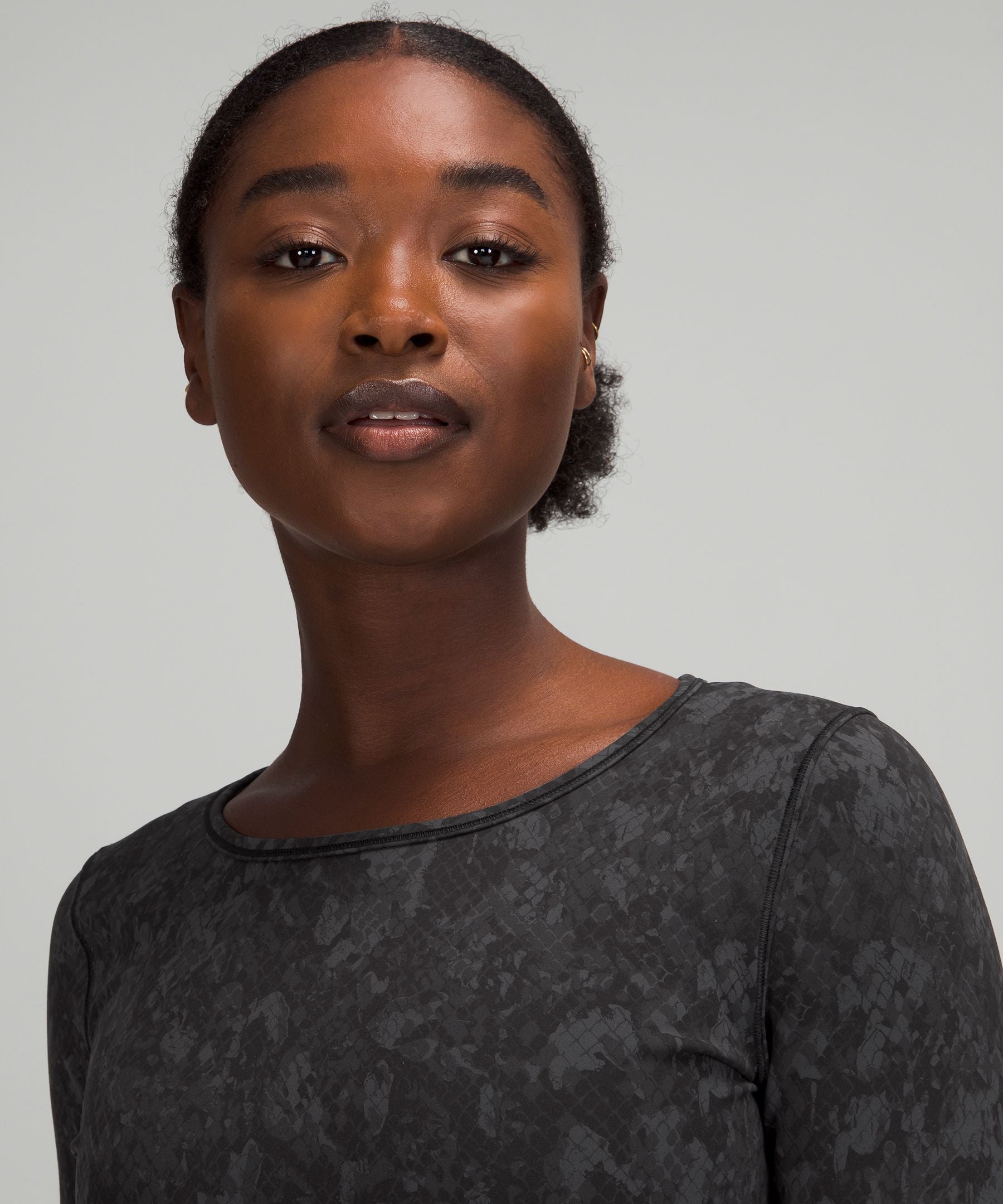 Wunder Train Cropped Long Sleeve Shirt