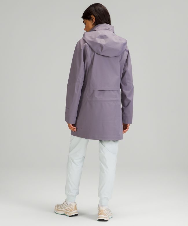 StretchSeal Relaxed-Fit Long Rain Jacket