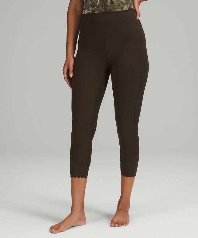 lululemon Align Scalloped Hem High-Rise Crop 23