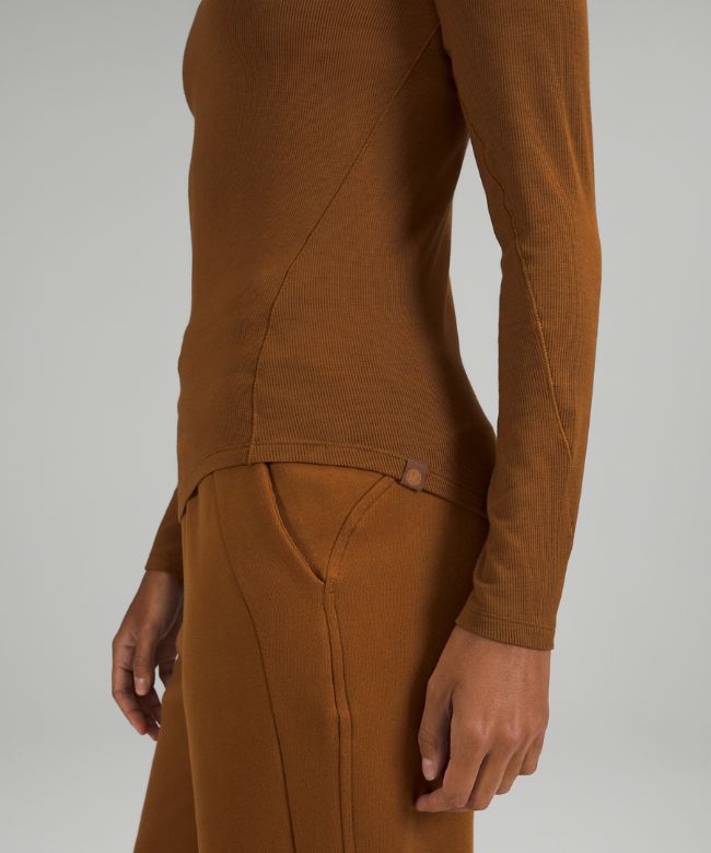 Hold Tight Ribbed Long Sleeve Shirt