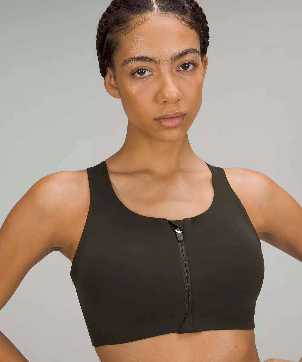 Enlite Front-Zip Bra High Support, ADD(E) Cups *Online Only