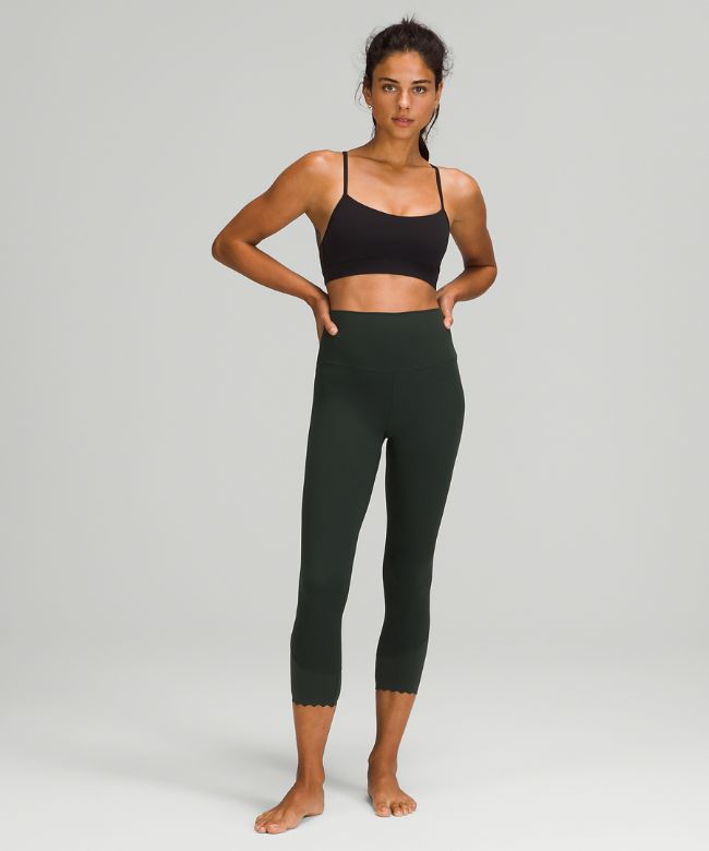 lululemon Align Scalloped Hem High-Rise Crop 23