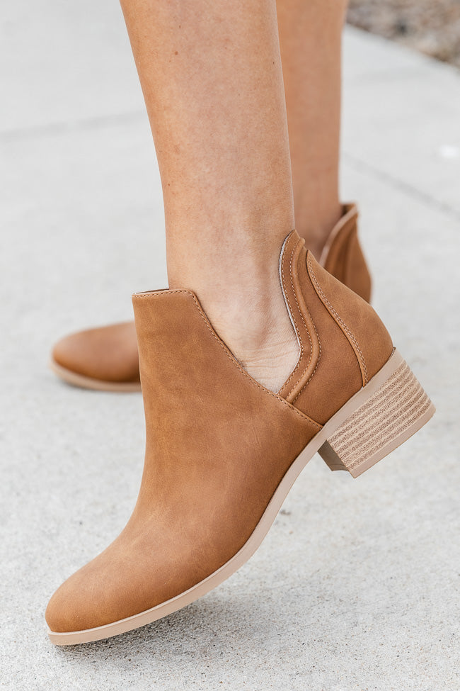 Britney Chestnut V Ankle Bootie