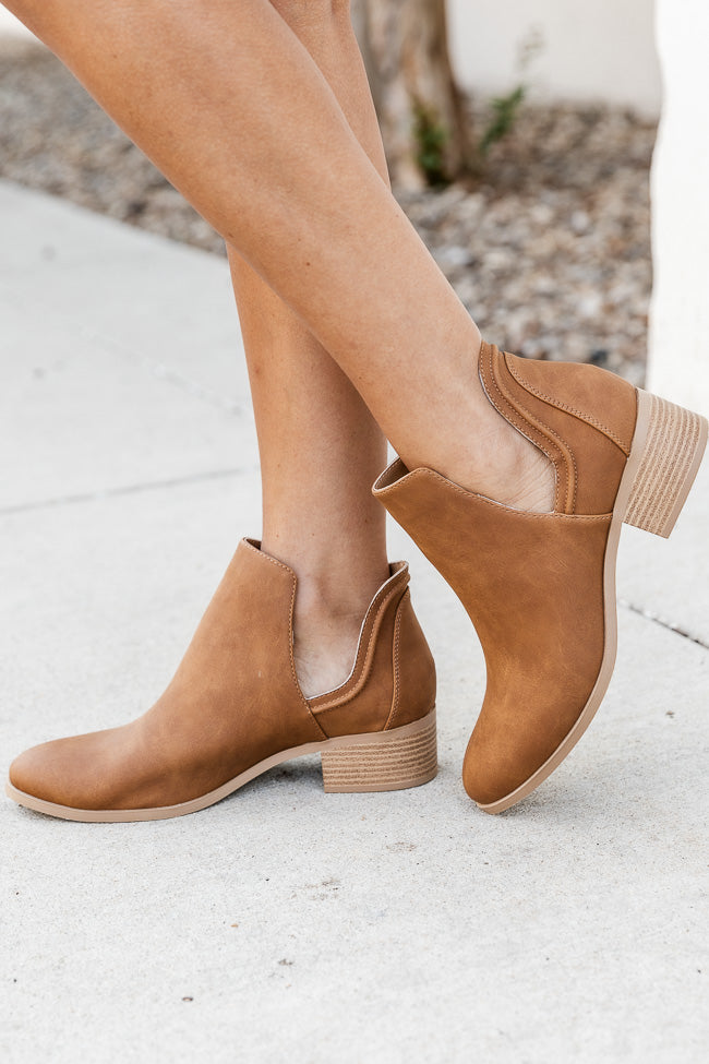 Britney Chestnut V Ankle Bootie